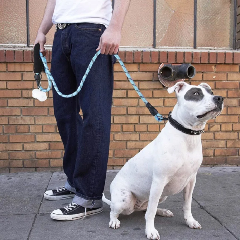 120/150/200/300 Cm Starke Leinen Für Hunde, Hundeleine Mit Weichem Griff, Verstä