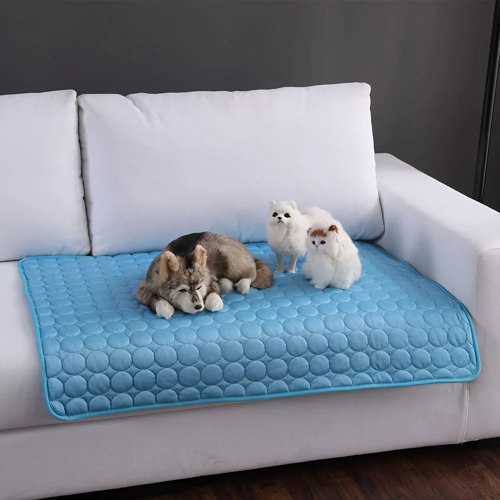 Hundekühlmatte Sommer Haustier-Kühlbett Extra Groß Für Kleine Und Große Hunde Ha