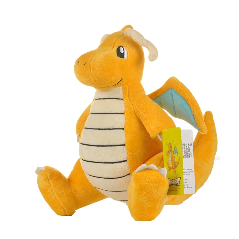 Anime Kawaii Dragonite Stuffed Toys Cartoon&Cute Plush Dolls Throw Pillow Birthd