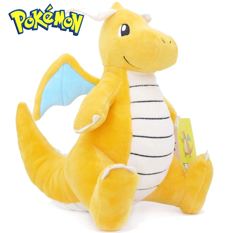 Anime Kawaii Dragonite Stuffed Toys Cartoon&Cute Plush Dolls Throw Pillow Birthd