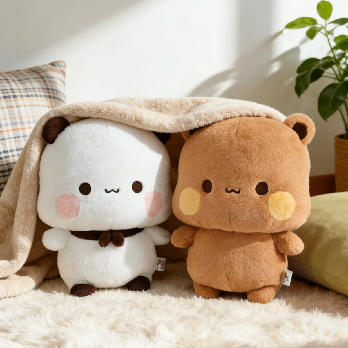 2026 Neues 35CM Panda Bubu Und Yier Plüschtier, Offizielles Original Niedliches