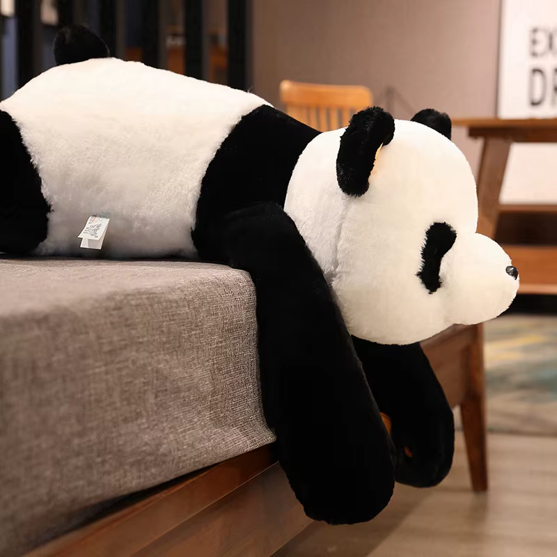 60 Cm-120 Cm Riesenpanda Plüschtiere Weiches Schlafkissen Cartoon Tier Bär Gefül