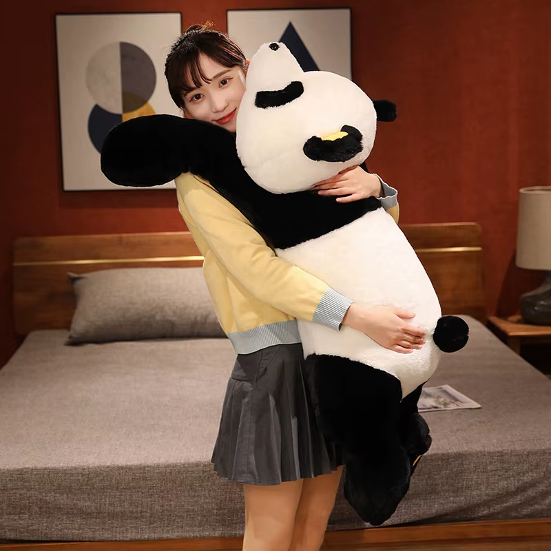 60 Cm-120 Cm Riesenpanda Plüschtiere Weiches Schlafkissen Cartoon Tier Bär Gefül